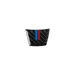 Auto Carbon Fiber Tricolor Lenkrad Dekorativer Aufkleber für BMW E70 X5 / E71 X6 2008-2013, Links- und Rechtsantrieb Universal – Bild 2