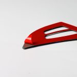 2 in 1 Auto Carbon Faser Tricolor Lenkradknöpfe Dekorativer Aufkleber für BMW E70 X5 2008-2013, Links- und Rechtsantrieb Universal – Bild 4