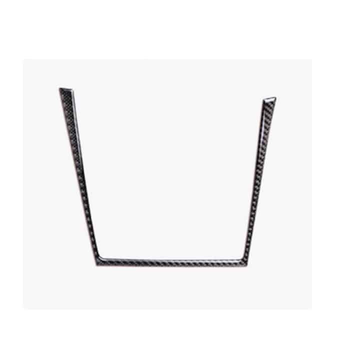 Auto Carbon Faser Wasserbecherhalter Dekorativer Aufkleber für BMW E70 X5 / E71 X6 2009-2013, Linkslenker – Bild 1