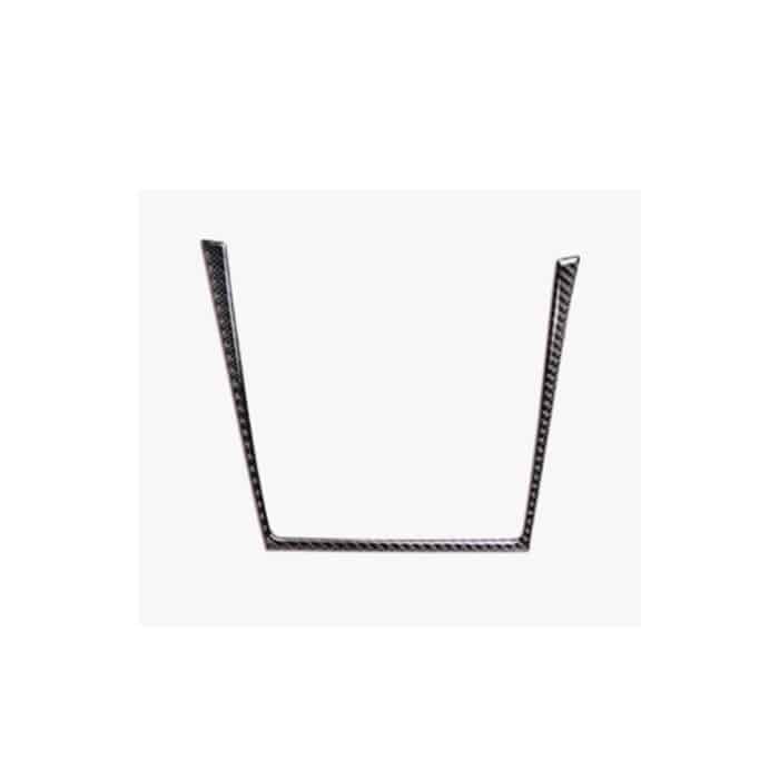 Auto Carbon Faser Wasserbecherhalter Dekorativer Aufkleber für BMW E70 X5 / E71 X6 2009-2013, Linkslenker – Bild 2