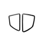 2 in 1 Auto Kohlefaser Solid Color Dashboard Luftauslass Dekorativer Aufkleber für BMW E70 X5 / E71 X6 2008-2013, Linkslenker