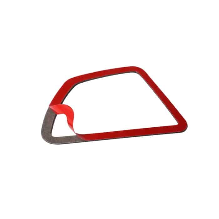 2 in 1 Auto Carbon Fiber Tricolor Dashboard Luftauslass Dekorativer Aufkleber für BMW E70 X5 / E71 X6 2008-2013, Linksantrieb – Bild 3