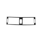 Auto Carbon Fiber Solid Color Middle Air Outlet Dekorativer Aufkleber für BMW E70 X5 / E71 X6 2008-2013, Links- und Rechtsantrieb Universal