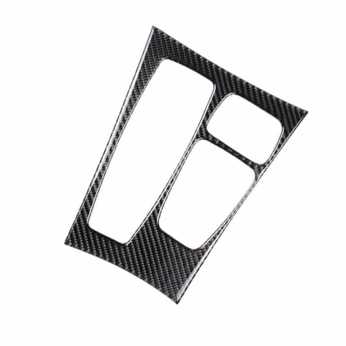 Auto Carbon Fiber Solid Color Gear Panel Dekorativer Aufkleber für BMW X5 2008-2013 / X6 2009-2014, Low-Level-Konfiguration Linksantrieb – Bild 2