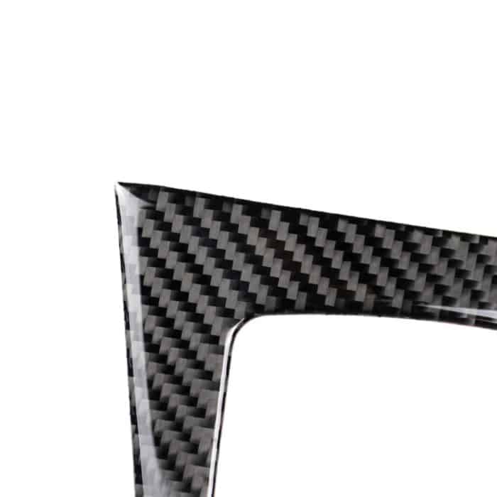 Car Carbon Fiber Tricolor Gear Panel Dekorativer Aufkleber für BMW X5 2008-2013 / X6 2009-2014, Low-Level-Konfiguration Linksantrieb – Bild 3