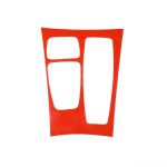 Car Carbon Fiber Tricolor Gear Panel Dekorativer Aufkleber für BMW X5 2008-2013 / X6 2009-2014, Low-Level-Konfiguration Linksantrieb – Bild 4