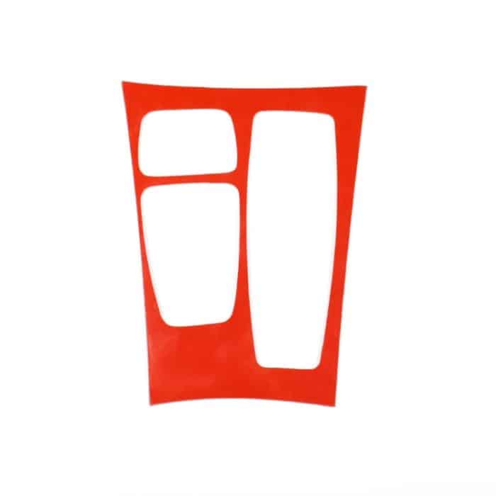 Car Carbon Fiber Tricolor Gear Panel Dekorativer Aufkleber für BMW X5 2008-2013 / X6 2009-2014, Low-Level-Konfiguration Linksantrieb – Bild 4