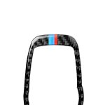 Auto Carbon Fiber Tricolor Scheinwerfer Schalterrahmen Dekorativer Aufkleber für BMW 2008-2013 X5 E70 / X6 E71 / 5 Serie E60 2008-2010, Links- und Rechtsantrieb Universal – Bild 4