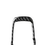 Auto Carbon Fiber Solid Color Scheinwerfer Schalterrahmen dekorative Aufkleber für BMW 2008-2013 X5 E70 / X6 E71 / 5 Serie E60 2008-2010, Links- und Rechtsantrieb Universal – Bild 3