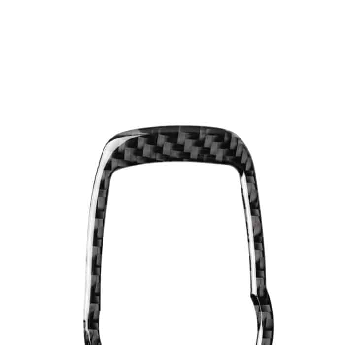 Auto Carbon Fiber Solid Color Scheinwerfer Schalterrahmen dekorative Aufkleber für BMW 2008-2013 X5 E70 / X6 E71 / 5 Serie E60 2008-2010, Links- und Rechtsantrieb Universal – Bild 3