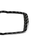 Auto Carbon Fiber Solid Color Scheinwerfer Schalterrahmen dekorative Aufkleber für BMW 2008-2013 X5 E70 / X6 E71 / 5 Serie E60 2008-2010, Links- und Rechtsantrieb Universal – Bild 4