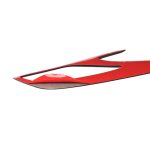 Auto Carbon Fiber Dashboard Frame Dekorativer Aufkleber für Audi A5, Linkslenker – Bild 3