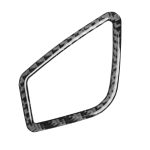 2 PCS Car Carbon Fiber Dashboard Luftauslass Dekorativer Aufkleber für BMW 3er F30 2013-2018 / 3GTSeries F34 2013-2017, Rechtslenker – Bild 2
