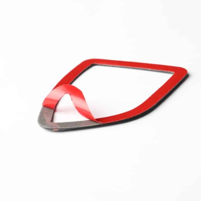 2 PCS Car Carbon Fiber Dashboard Luftauslass Dekorativer Aufkleber für BMW 3er F30 2013-2018 / 3GTSeries F34 2013-2017, Rechtslenker – Bild 3