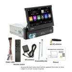 HD 7 Zoll Single Din Auto Android Player GPS-Navigation Bluetooth Touch Stereo-Radio, Support Mirror Link & FM & WIFI – Bild 20