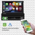 HD 7 Zoll Single Din Auto Android Player GPS-Navigation Bluetooth Touch Stereo-Radio, Support Mirror Link & FM & WIFI – Bild 8