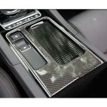 B Style Carbon Fiber Car Water Cup Dekorativer Aufkleber für Jaguar F-PACE – Bild 6