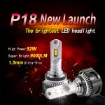 2 PCS P18 H7 DC11-30V 52W 6500K 6500LM Auto-LED-Scheinwerferleuchten – Bild 4