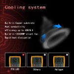 2 PCS P18 H7 DC11-30V 52W 6500K 6500LM Auto-LED-Scheinwerferleuchten – Bild 9