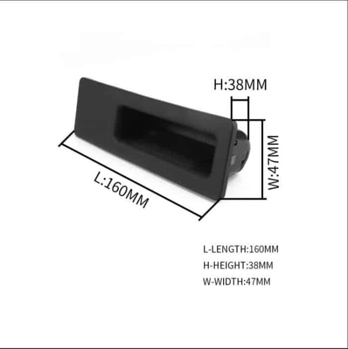 Auto Kofferraumknopföffner Heckklappen-Kofferraumfreigabeschalter 51247368752 für BMW – Bild 4