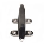 Marine Edelstahl Flat Top 4 Zoll Base Boat Cleats Dock mit Schrauben – Bild 4