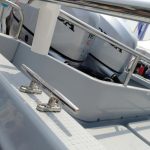 Marine Edelstahl Flat Top 4 Zoll Base Boat Cleats Dock mit Schrauben – Bild 5