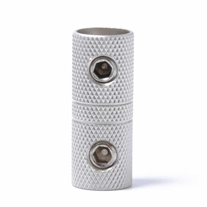 2 PCS-Kabelkupplungs-Anschlussstecker 4GA AWG Gauge Joiner Barrel Set Screw – Bild 2