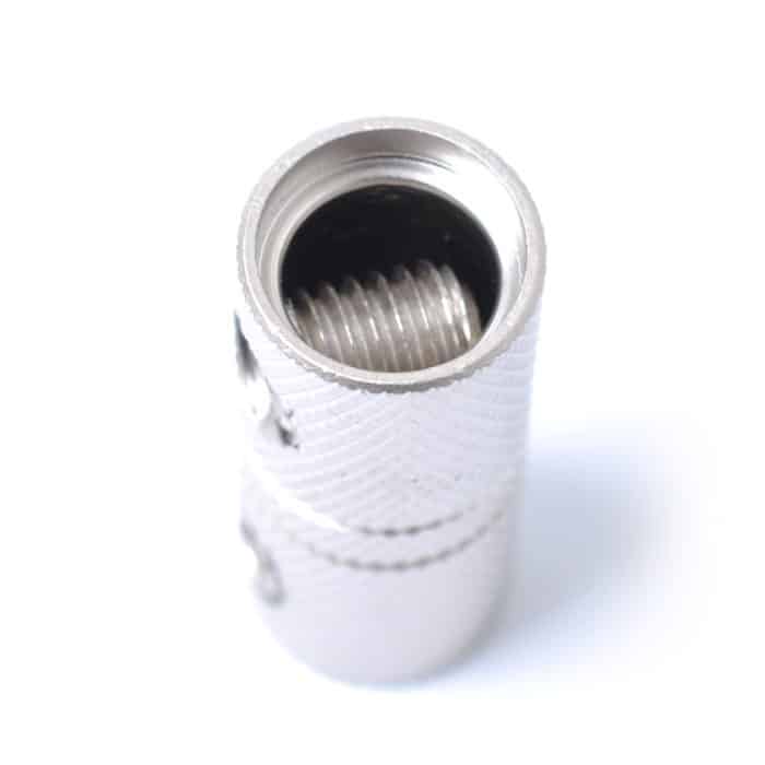 2 PCS-Kabelkupplungs-Anschlussstecker 4GA AWG Gauge Joiner Barrel Set Screw – Bild 3