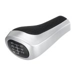 Auto 6-Gang-Matt-Silber-Schalthebelknopf für BMW – Bild 2