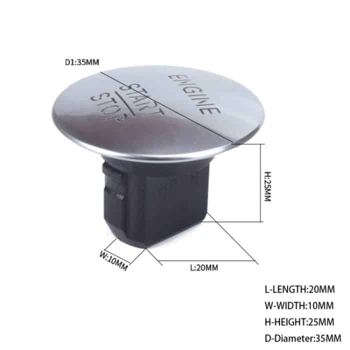 Auto Keyless Switch Engine Start Key Push Button 2215450514 für Mercedes-Benz W164 W205 – Bild 4