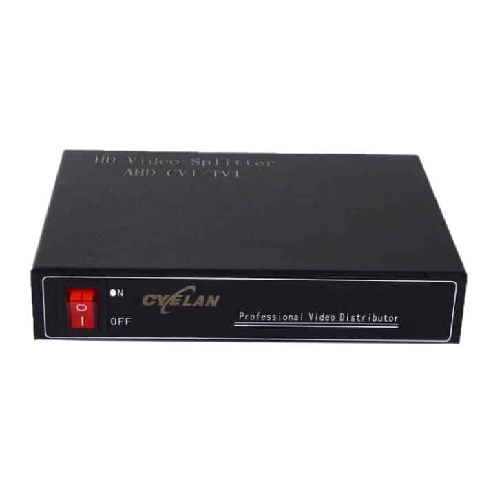 Koaxialer AHD / CVI / TVI 1 in 4 Videosignal-Splitter – Bild 1