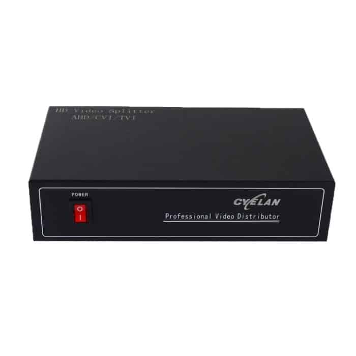 Koaxialer AHD / CVI / TVI 1 in 8 Videosignal-Splitter – Bild 2
