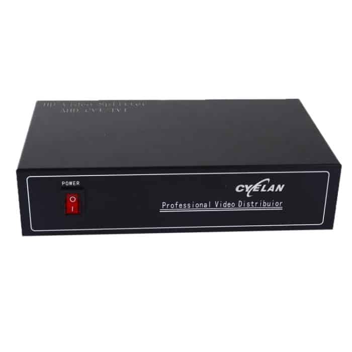 Koaxialer AHD / CVI / TVI 2 in 4 Videosignal-Splitter – Bild 1