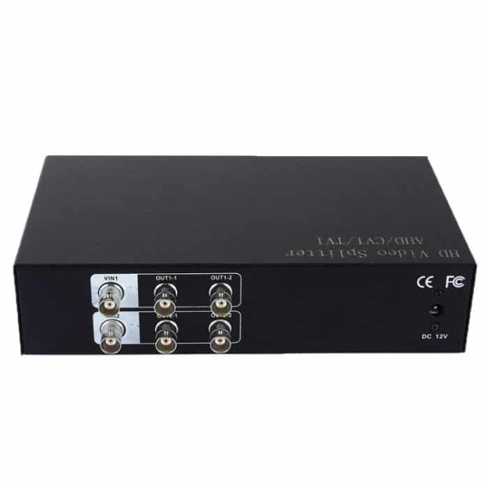 Koaxialer AHD / CVI / TVI 2 in 4 Videosignal-Splitter – Bild 3