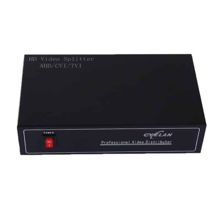 Koaxialer AHD / CVI / TVI 4 in 8 Videosignal-Splitter – Bild 1