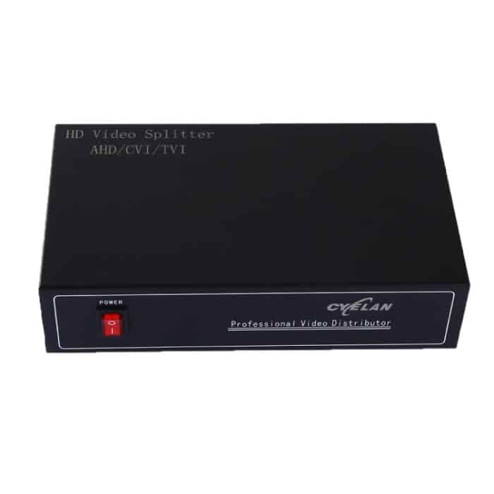 Koaxialer AHD / CVI / TVI 4 in 8 Videosignal-Splitter – Bild 2
