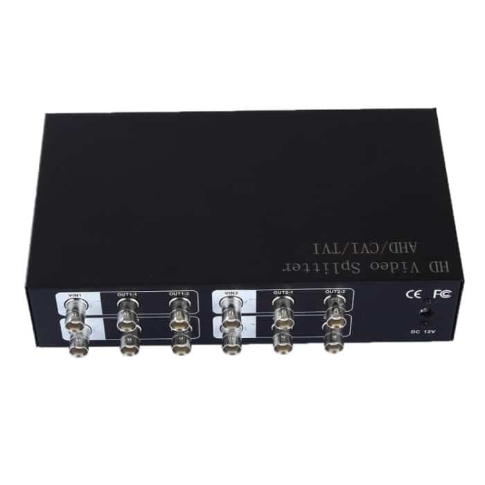 Koaxialer AHD / CVI / TVI 4 in 8 Videosignal-Splitter – Bild 3