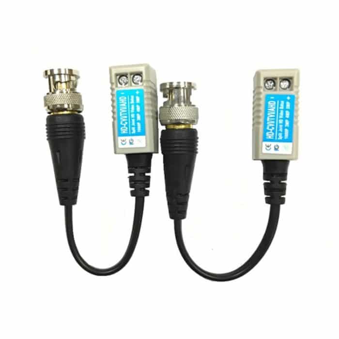 2 PCS Anpwoo 100C Upgrade-Version Schraubentyp Koaxial HD-CVI / AHD / CVI 1CH Passiver Transceiver Video Balun – Bild 2
