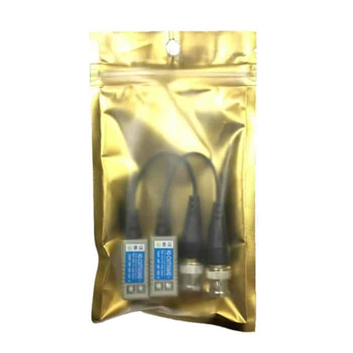 2 PCS Anpwoo 100C Upgrade-Version Schraubentyp Koaxial HD-CVI / AHD / CVI 1CH Passiver Transceiver Video Balun – Bild 4