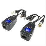 2 PCS Anpwoo 205PVA 3 in 1 Power + Video + Audio Balun HD-CVI / AHD / CVI Passiver Twisted Transceiver – Bild 2