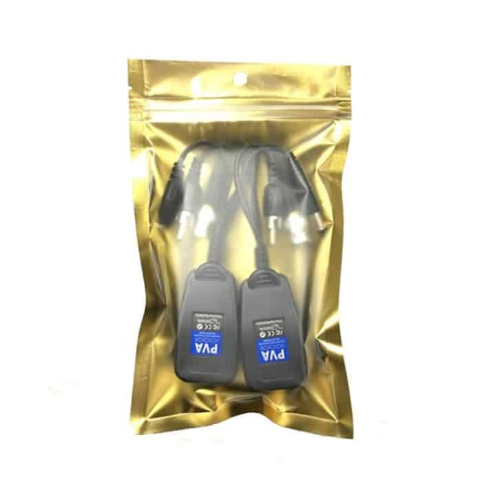 2 PCS Anpwoo 205PVA 3 in 1 Power + Video + Audio Balun HD-CVI / AHD / CVI Passiver Twisted Transceiver – Bild 4