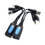 2 PCS Anpwoo 500PVA Spleißbar 3 in 1 Power + Video + Audio Balun HD-CVI / AHD / TVI Passiver Twisted Transceiver