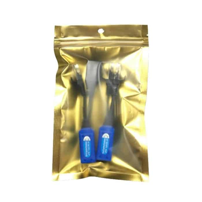 2 Stück anpwoo upoe02 Tanksable 2 in 1 PoE (Power + Ethernet) Passive Twisted Transceiver – Bild 4