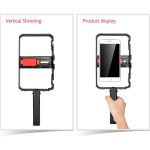 YELANGU YLG0901B Vlogging Live-Übertragung Smartphone Kunststoffkäfig Video-Rig Filmemachen Aufnahmegriff Stabilisatorhalterung für iPhone, Galaxy, Huawei, Xiaomi, HTC, LG, Google und andere Smartphones, YLG0901B – Bild 11