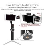 AFI V5 Smooth 3-Achsen-Handheld-Aluminium-Brushless-Gimbal-Stabilisator mit Stativhalterung und Fülllicht für Smartphones innerhalb von 6 Zoll, unterstützt Gesichtsverfolgung – Bild 11