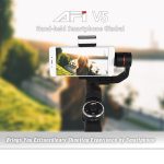 AFI V5 Smooth 3-Achsen-Handheld-Aluminium-Brushless-Gimbal-Stabilisator mit Stativhalterung und Fülllicht für Smartphones innerhalb von 6 Zoll, unterstützt Gesichtsverfolgung – Bild 7