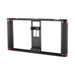 YELANGU PC05 YLG0909B Vlogging Live-Übertragung Smartphone Metallkäfig Video-Rig Filmemachen Aufnahmegriff Stabilisatorhalterung für iPhone, Galaxy, Huawei, Xiaomi, HTC, LG, Google und andere Smartphones, YLG0909B – Bild 2
