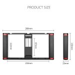 YELANGU PC05 YLG0909B Vlogging Live-Übertragung Smartphone Metallkäfig Video-Rig Filmemachen Aufnahmegriff Stabilisatorhalterung für iPhone, Galaxy, Huawei, Xiaomi, HTC, LG, Google und andere Smartphones, YLG0909B – Bild 11