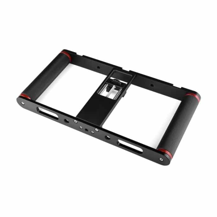 YELANGU PC05 YLG0909B Vlogging Live-Übertragung Smartphone Metallkäfig Video-Rig Filmemachen Aufnahmegriff Stabilisatorhalterung für iPhone, Galaxy, Huawei, Xiaomi, HTC, LG, Google und andere Smartphones, YLG0909B – Bild 3