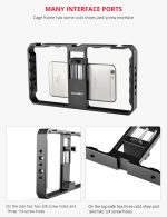 YELANGU PC06 YLG0909A Vlogging Live-Übertragung Smartphone Metallkäfig Video-Rig Filmemachen Aufnahmegriff Stabilisatorhalterung für iPhone, Galaxy, Huawei, Xiaomi, HTC, LG, Google und andere Smartphones, YLG0909A – Bild 13